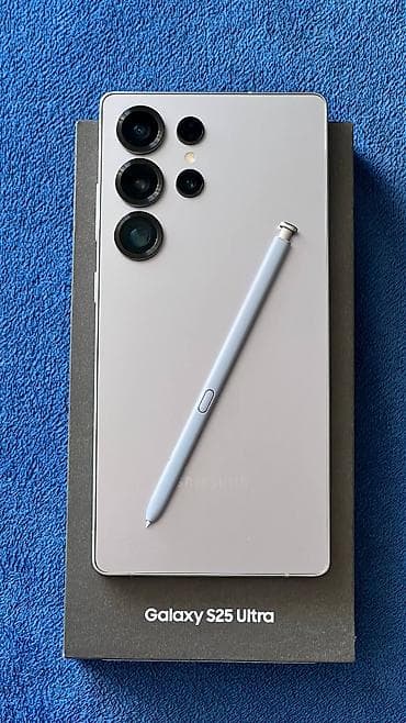 Samsung Galaxy S25 Ultra, Б/у, 512 ГБ, цвет - Серебристый, 1 SIM, eSIM at lalafo.kg Samsung Galaxy S25 Ultra, Б/у, 512 ГБ, цвет - Серебристый, 1 SIM, eSIM