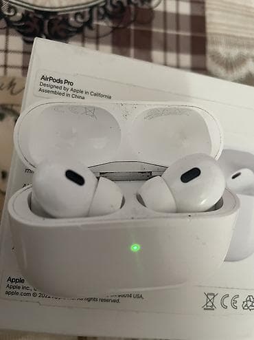 микрофон с колонкой: Apple AirPods Pro (2‑го поколения) с зарядным кейсом MagSafe Оргинал — 9