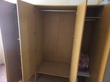 шифоньер шкаф: Шкаф для одежды, Прямой, ЛДСП — 1