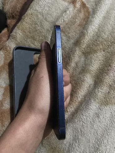 реплика айфона: IPhone 12, Б/у, 128 ГБ, Синий, Чехол, 94 % — 9