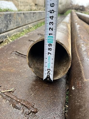 по металлу: Стальные трубы круглого сечения - Материал: сталь - Тип — 3