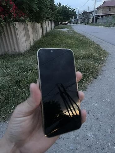 apple 13 бу: IPhone 13 Pro, Б/у, 128 ГБ, Золотой, Чехол, 79 % — 4