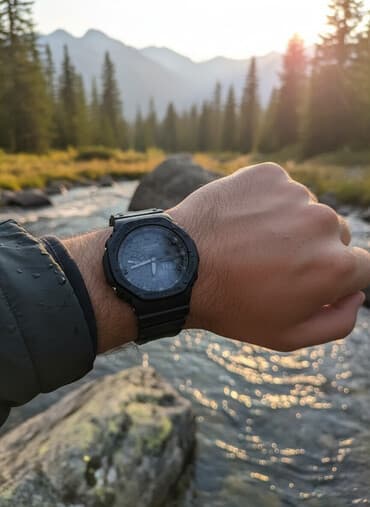 Спортивные часы часы, Casio (G-Shock), Таймер и секундомер, Водонепроницаемые, Мужские