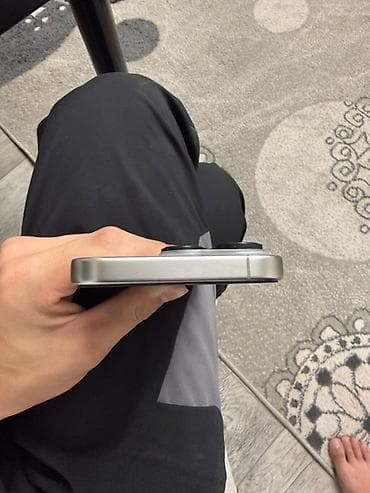айфон 16е: IPhone 15 Pro, 256 ГБ, цвет Natural Titanium. Смартфон Apple с — 5