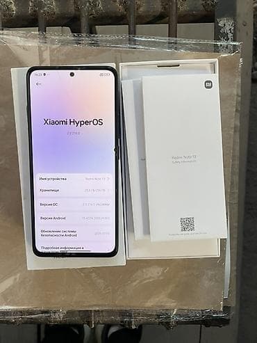 garmin 8: Redmi, Redmi Note 13, Б/у, 256 ГБ, цвет - Черный, 2 SIM — 3