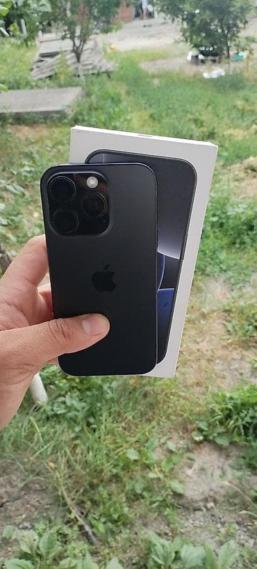 вр очки бишкек: IPhone 16 Pro, Жаңы, 128 ГБ, Кара, Куту, 90 % — 5