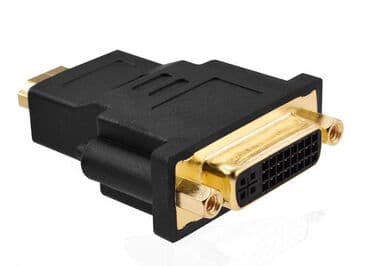 type c переходник: Адаптер - переходник HDMI male на DVI - I (24+5 pin) female — 1