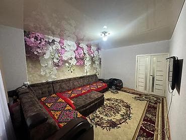 балыкчы пляж: 2 комнаты, 52 м², 105 серия, 1 этаж, Косметический ремонт — 3