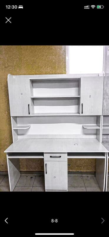 Парта, Новый, С полками, Для девочки, Для мальчика, Детская, ДСП, Бесплатная доставка at lalafo.kg Парта, Новый, С полками, Для девочки, Для мальчика, Детская, ДСП, Бесплатная доставка