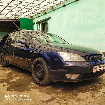 марат авто: Ford Mondeo: 2002 г., 2 л, Механика, Бензин, Универсал — 2