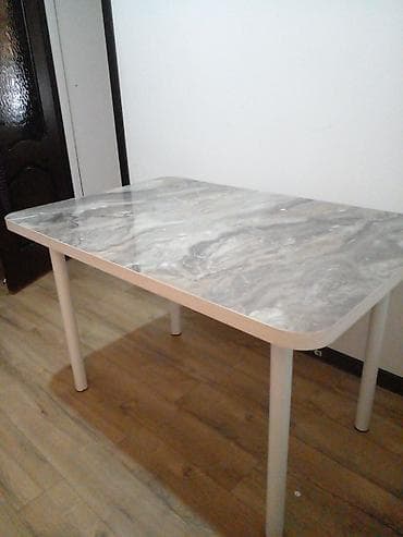 study table: Кухонный стол, Прямоугольный, Нераскладной — 1