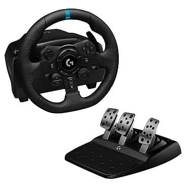 Игровой руль Logitech G923 + Driving Force Shifter Использовал месяц — 2