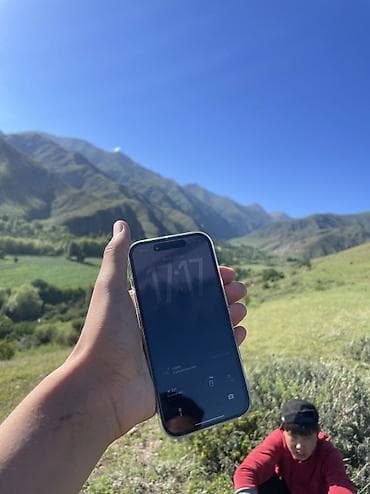 mini vci: IPhone 15 Pro, Б/у, 128 ГБ, Natural Titanium, Коробка, Защитное стекло, Чехол, 86 % — 3