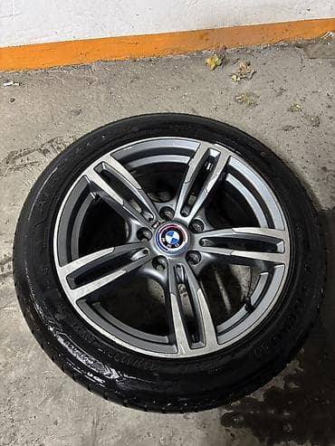 diski bmw: Колеса в сборе 225 / 50 / R 17, Лето, Б/у, Комплект, Легковые, Литые, отверстий - 5 — 1