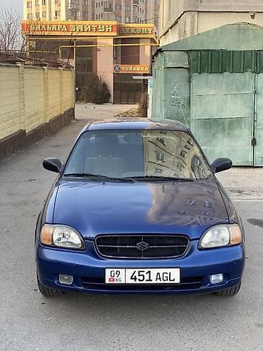 outback xt: Suzuki Baleno: 2000 г., Бензин, Седан — 9