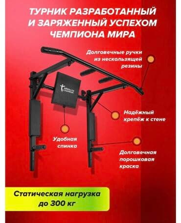 купить турник для дома: Турник, Новый, Бесплатная доставка — 1