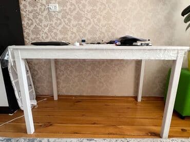 Ковролин: Стол из Икеи, Lanenberg.Обеденный также как и письменный — 3