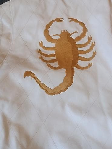 Футболки: Сатиновая куртка-бомбер в стиле Drive (Scorpion Jacket) - Цвет — 2