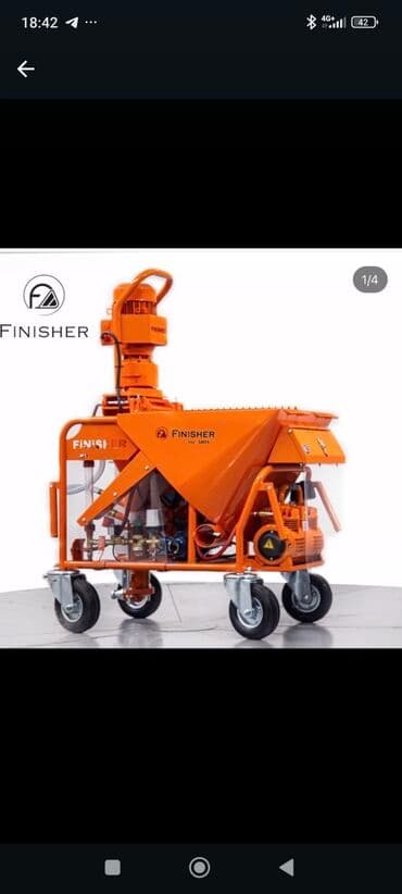 сушильный аппарат: Продается гипсовый штукатурочный аппарат. Производство Турция. Не разу — 1