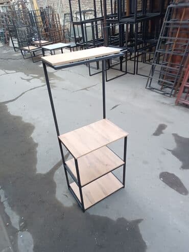 Шкафы: Полка для вещей и одежды, Железо — 7