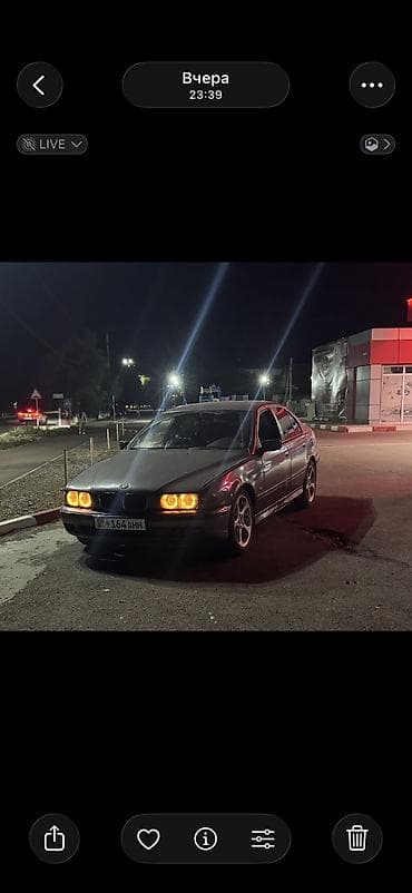 Транспорт: BMW 5 series: 1997 г., 2 л, Механика, Бензин, Седан — 1