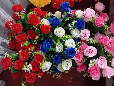 Постельное белье: Искусственные цветы в наличии 💰 от 15 до 550 сом 🚚 Бесплатная доставка — 3