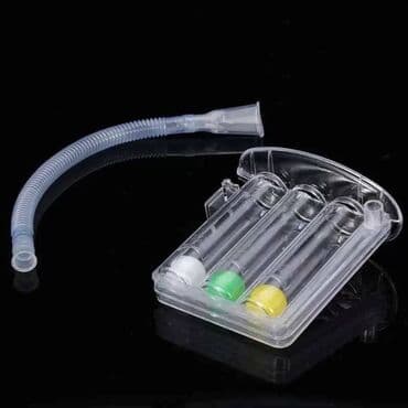 Дыхательный тренажер, отличается от модели большим внутренним объемом