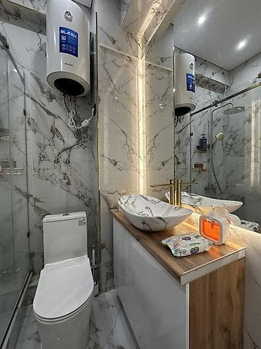 иссык куль квартира: 1 комната, Люкс, элитка, Вефа ТЦ, Кондиционер, Парковка, Бронь — 7