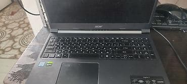 Acer i7 9750H GTX 1650 4GB 16RAM 512SSD M2 комплект оригинальная
