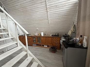 финский дом: Каркасный дом A-Frame с большой крытой террасой — 7