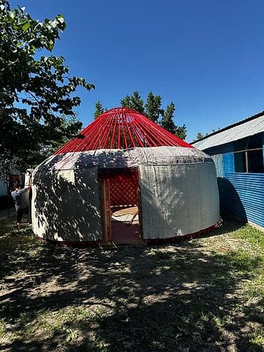 Юрты: Аренда юрты, Каркас Деревянный, 85 баш, С полом, Казан, Посуда — 3