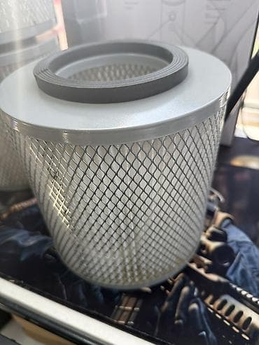 запчасти на вытяжку: Угольный фильтр для вентиляции/очистки воздуха - Цилиндрический — 1