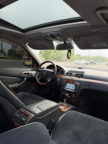 токмок срочно: Mercedes-Benz S-Class: 2004 г., 5 л, Автомат, Бензин, Седан — 9
