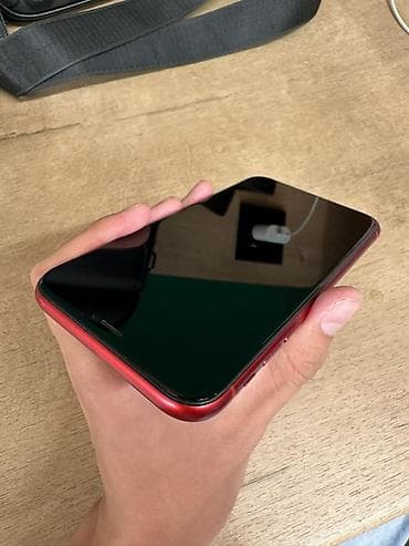 Техника и электроника: IPhone Xr, Б/у, 128 ГБ, Красный, Защитное стекло, 76 % — 3