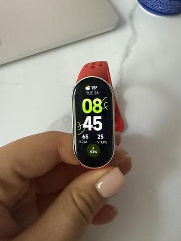 apple whatch se: Mi Band 9 Фитнес-браслет с цветным изогнутым дисплеем - Яркий — 1
