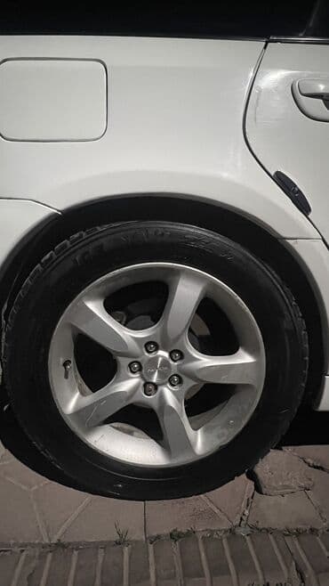 r15 меняю на r14: Колеса в сборе 215 / 60 / R 17, Зима, Б/у, Комплект, Легковые, отверстий - 5 — 1