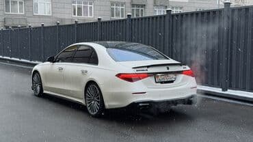майбах 2023: Mercedes-Benz S-Class: 2023 г., 4 л, Автомат, Бензин, Седан — 8