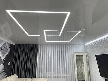 Натяжной потолок 3D потолки, Глянцевое, Матовое Демонтаж, Бесплатная консультация, Бесплатный замер