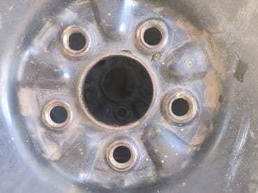 купить диски на машину бу: Темир Дисктер R 14 Комплект, тешиктери - 5, Колдонулган — 3