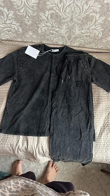 puma толстовки: Цена договорная Комплект из джинсового трикотажа в стиле washed — 2