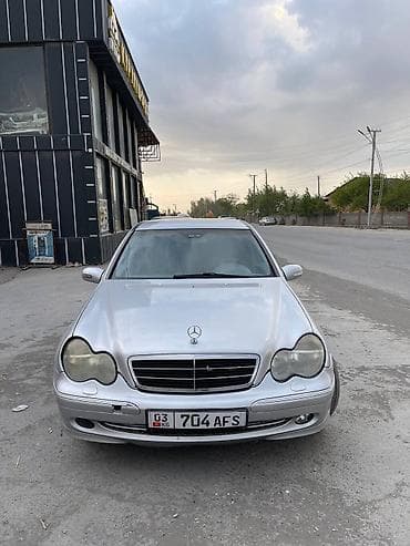 привозные двигатели в бишкеке на мерседес: Mercedes-Benz C-Class: 2002 г., 2 л, Автомат, Бензин, Седан — 5