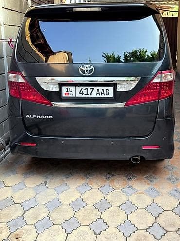 алфард левый рул: Toyota Alphard: 2010 г., 2.4 л, Автомат, Бензин, Минивэн — 4
