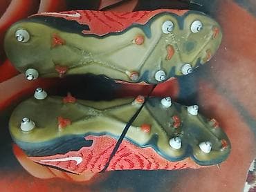 nike 37: Футбольные бутсы оригинал Nike Phantom (шипованные) 43 размер почти — 2