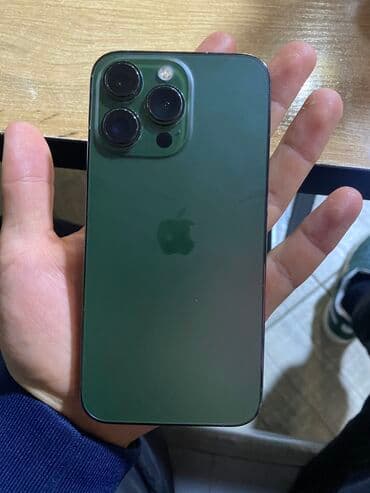 smartwatch часы: IPhone 13 Pro, Б/у, 256 ГБ, Alpine Green, Зарядное устройство, Защитное стекло, 74 % — 3