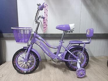Детский велосипед, 4-колесный, 4 - 6 лет, Для мальчика, Новый
