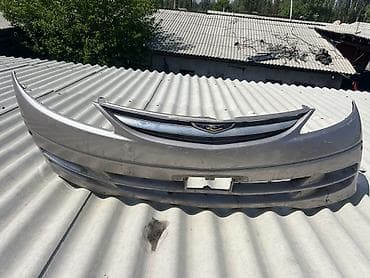 накладки бампера: Бампер Nissan, Б/у, Оригинал — 5