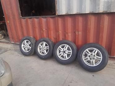 Колеса в сборе 205 / 70 / R 15, Лето, Комплект, Литые, отверстий - 5