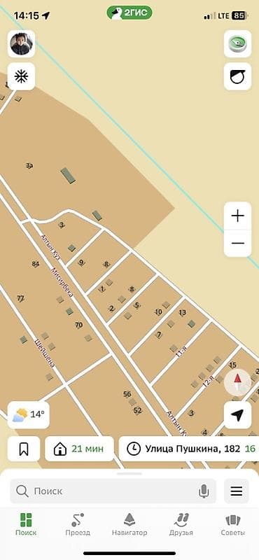 участок куренкеева: 5 соток, Для строительства — 1