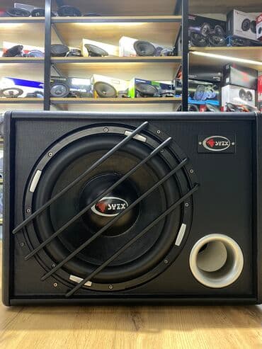 куплю усилитель: Syzx 12дюймов. сабвуфер. Новый! Активный автомобильный сабвуфер Размер — 3