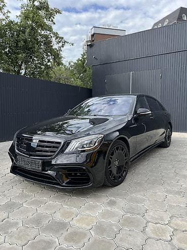 2020: Mercedes-Benz S-class AMG: 2020 г., 3 л, Автомат, Дизель, Седан — 1